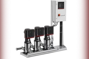 Новая модель Grundfos в библиотеке BIM насосная установка п...