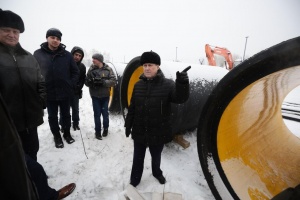 Мэр Новосибирска оценил ход строительства двухкилометрового ...