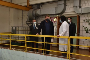 Глава Рязанской области посетил Окскую очистную водопроводну...