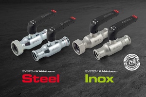 Шаровые краны KAN-therm Steel и KAN-therm Inox представлены ...