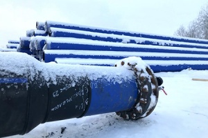 Более 3,5 км дублирующей линии магистрального водовода возво...