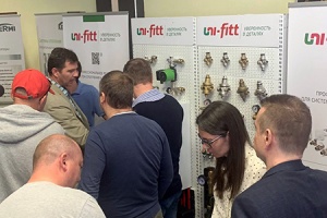 Компания Uni-fitt представила продукцию на конференции «BAXI...