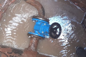 ООО «КВС» заменило запорную арматуру на участке сети водосна...