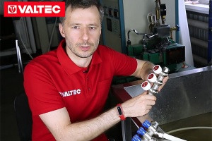 VALTEC. Коллектор с регулирующими вентилями VTc.570