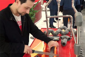 ARMFAQ. Режем теплоизоляцию труб на повороты правильно!