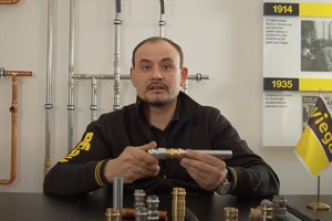 Viega. Как правильно соединять трубопроводы из разного метал...