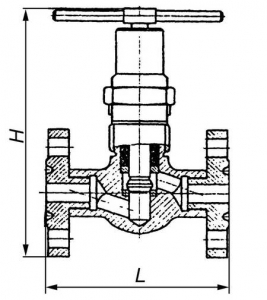 С 21150-015-18, -19, -20 Клапан сальниковый запорный