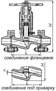 АК 21004 Клапан запорный проходной