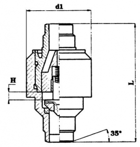 С 43031 Клапан обратный