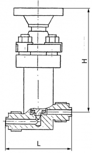 Р 27054-01 Клапан регулирующий сильфонный