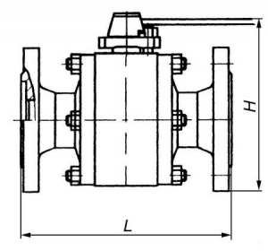 КШ 0465-000 Кран шаровой проходной