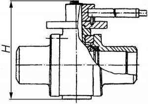 Ж83-Р1108 Кран шаровой запорный