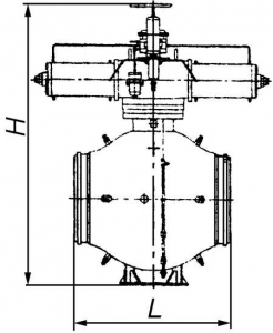 11лс762р15 Кран шаровой
