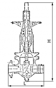 532-35.1564 Задвижка клинкетная