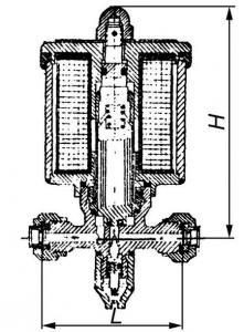 Б 26055 Клапан запорный